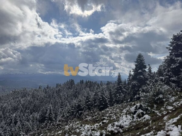 Αλλαγή καιρού: «Τόυφες» το χιόνι στον Ελικώνα- Το «έστρωσε» στο Καρπενήσι- Μαγευτικό το τοπίο στην Οίτη (video+photos)