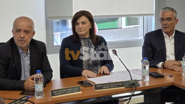 Ο Βασίλης Περγάλιας νέος πρόεδρος της ΠΕΔ Στερεάς. Αντιπρόεδρος ο Νίκος Σουλιώτης. (video)