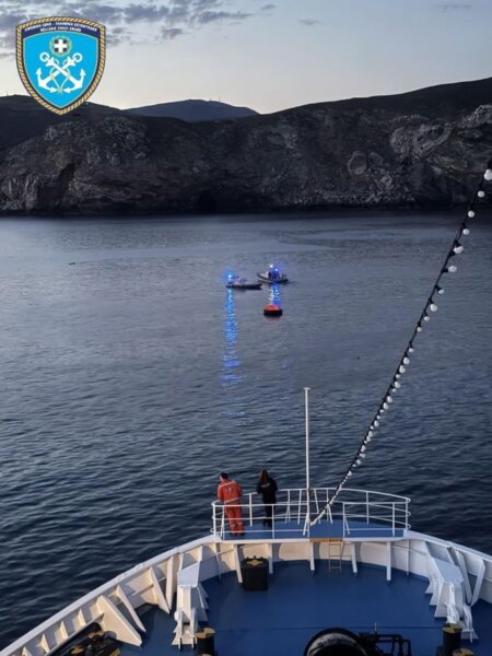 Σε βάθος 40 μέτρων το ναυάγιο του φορτηγού πλοίου ανοιχτά της Άνδρου – Κινητοποίηση για το πετρέλαιο στις δεξαμενές του