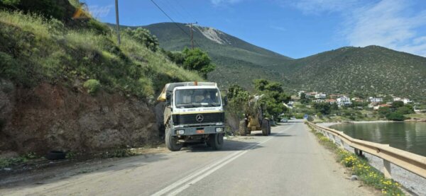Εργασίες του Δήμου Χαλκιδέων στη Δ.Ε. Ανθηδόνας