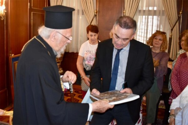Με τον Οικουμενικό Πατριάρχη συναντήθηκε ο Δήμαρχος Λεβαδέων στο πλαίσιο της επίσκεψης του ΚΑΠΗ Λιβαδειάς στην Κωνσταντινούπολη (ΦΩΤΟ)