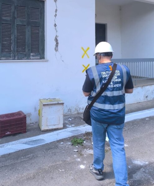 Αυτοψίες και έλεγχοι στη Βόρεια Εύβοια -15 κατοικίες «κίτρινες» λόγω του σεισμού