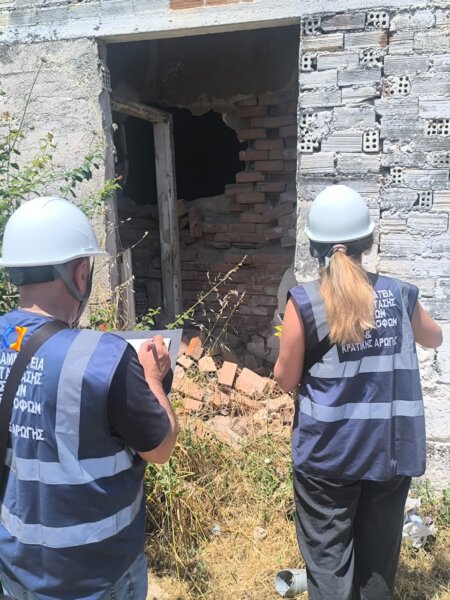 Βόρεια Εύβοια: 26 “κίτρινες” κατοικίες λόγω του σεισμού