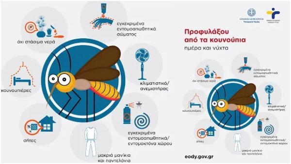Δήμος Θηβαίων: Ενημέρωση για την προφύλαξη από τα κουνούπια