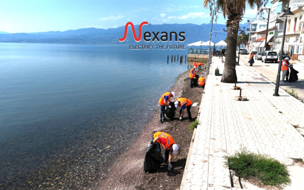 Nexans Ελλάς: Εθελοντικός καθαρισμός παραλίας Αγ. Μαρίνας