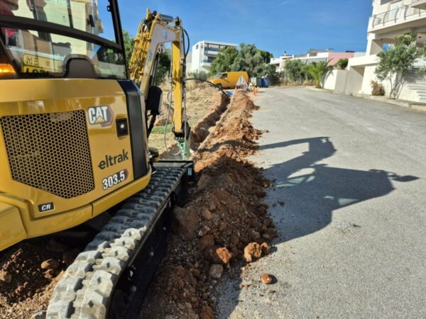 Επεκτείνεται το δίκτυο ύδρευσης στην περιοχή της Κανήθου
