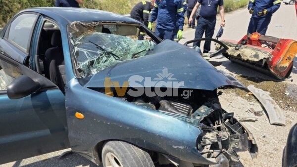 Θανατηφόρο τροχαίο στον παράδρομο της Εθνικής Οδού στο ύψος της Αγίας Τριάδας