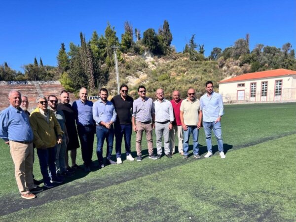 Ξεκινά η εγκατάσταση χλοοτάπητα και η επισκευή του γηπέδου ποδοσφαίρου στο Γυμνάσιο-Λύκειο Κύμης