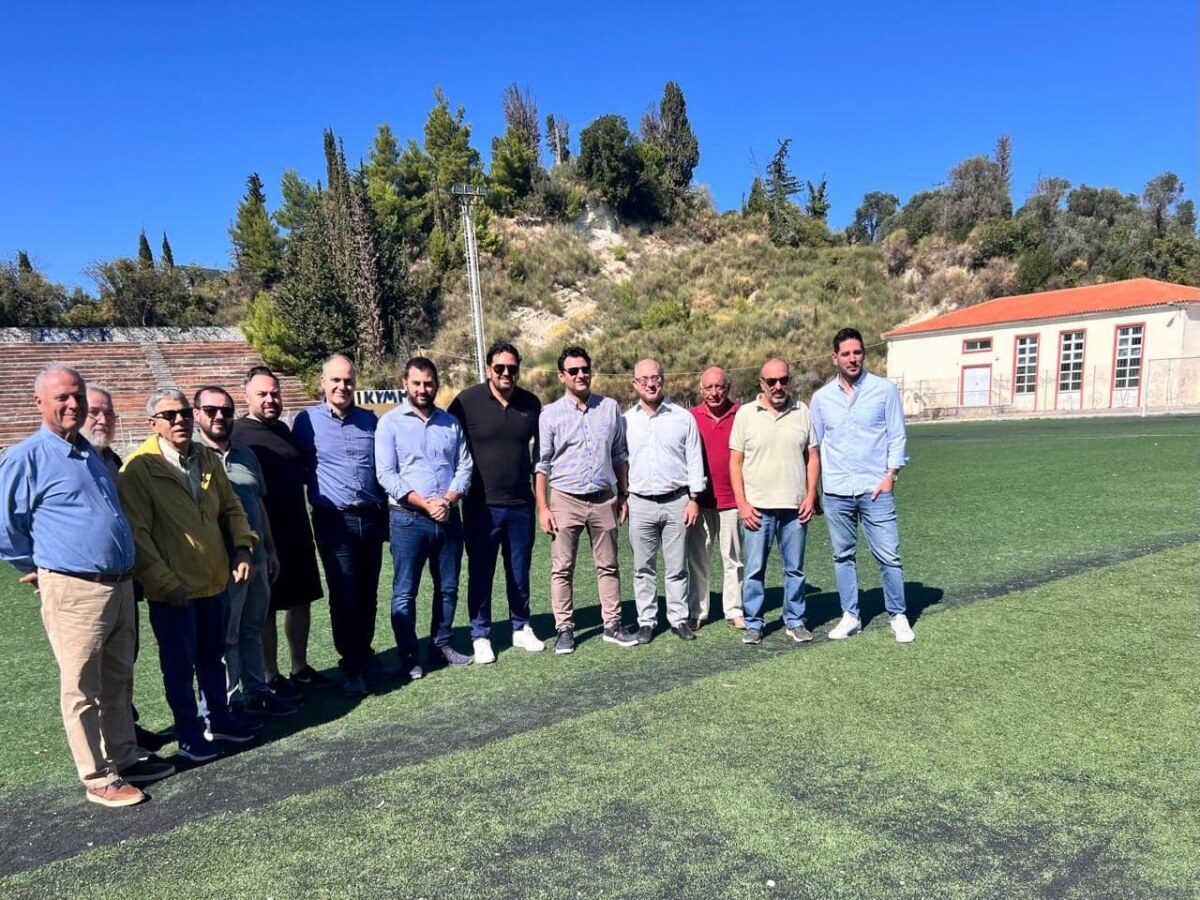 Ξεκινά η εγκατάσταση χλοοτάπητα και η επισκευή του γηπέδου ποδοσφαίρου στο Γυμνάσιο-Λύκειο Κύμης
