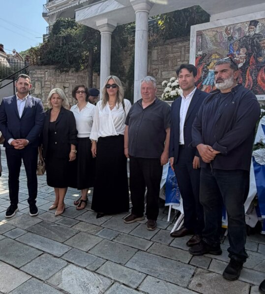 Ο Δήμαρχος Διστόμου – Αράχωβας – Αντίκυρας στις επετειακές εκδηλώσεις μνήμης του Ολοκαυτώματος του Χορτιάτη (2 Σεπτεμβρίου 1944)