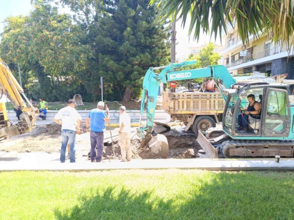 Παραλία Χαλκίδας: Έως τις 17 Σεπτεμβρίου η ολοκλήρωση των εργασιών στους αγωγούς