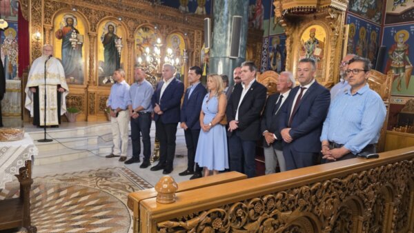 Τίμησαν τον προστάτη τους Άγιο Νικήτα τον Γότθο οι έφεδροι της Λαμίας. (video)