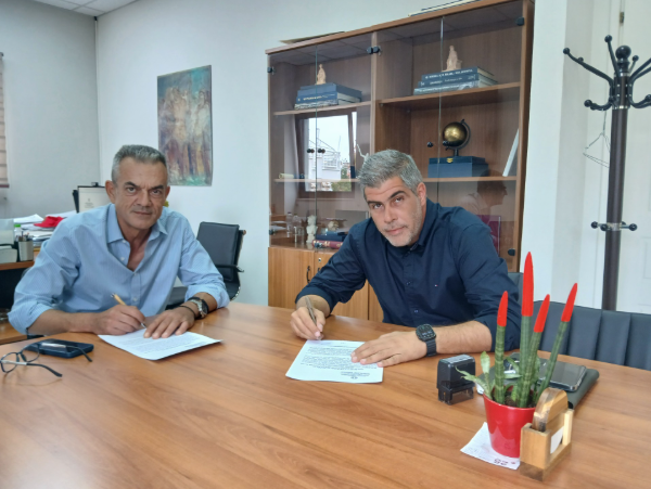 Υπεγράφη η σύμβαση κατασκευής του έργου «ΒΕΛΤΙΩΣΗ ΥΦΙΣΤΑΜΕΝΗΣ ΟΔΟΥ ΑΠΟ ΤΟ ΥΠΑΤΟ ΕΩΣ ΤΗΝ ΙΕΡΑ ΜΟΝΗ ΣΑΓΜΑΤΑ»