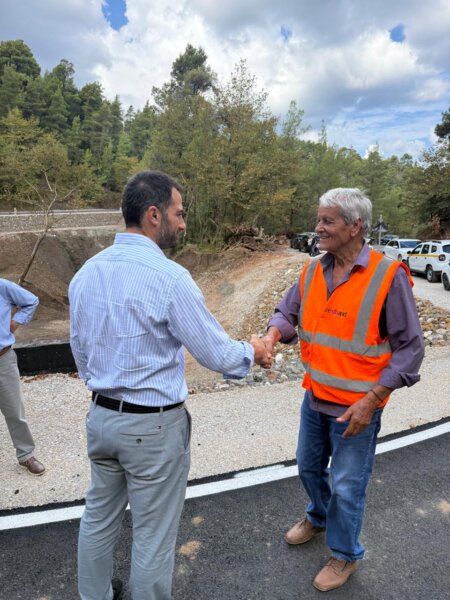 Ξεκίνησε η ανάπλαση Λίμνης και ολοκληρώνεται η κατασκευή γέφυρας στην “Πορτάρα” Μαντουδίου