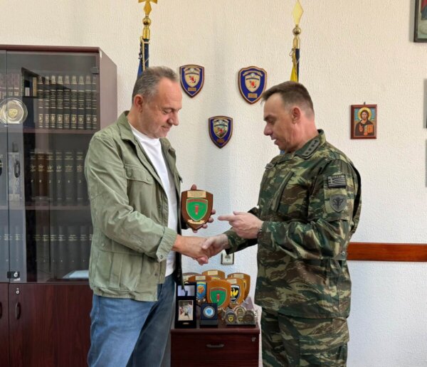 Ο Διοικητής του Κ.E.N. ευχαρίστησε τον Δήμο Λαμιέων για την προσφορά του