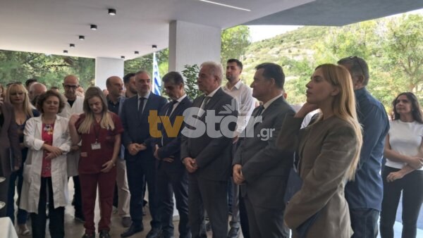 Στο Δίστομο ο Άδωνις Γεωργιάδης για τα εγκαίνια του Κέντρου Υγείας