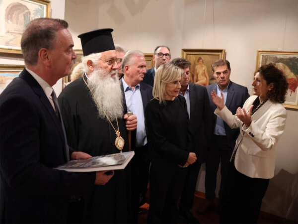 Η Πινακοθήκη Θεόδωρου Λαζαρή άνοιξε τις «πύλες» της  στο ιστορικό κτήριο της «Νεροτριβής» στη Λιβαδειά