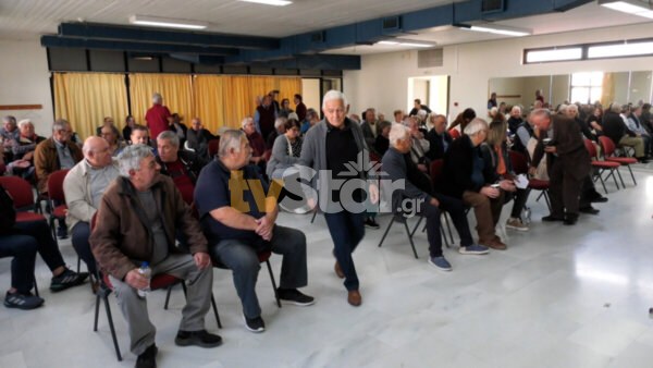 Επιμένουν οι συνταξιούχοι της Στερεάς. «Ούτε ψίχουλα για αξιοπρεπή διαβίωση» (video).