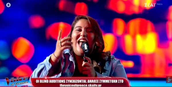 Γύρισαν και οι τέσσερις του «The Voice of Greece» στην Λαμιώτισσα Μαριάννα Αγγελακάκη