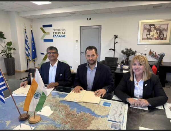 Φιλοξενία και ξενάγηση 400 μελών της Travel Agents Federation of India (TAFI) στην Περιφέρεια Στερεάς Ελλάδας και υπογραφή μνημονίου συνεργασίας