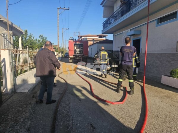 Φωτιά σε μονοκατοικία στις Θερμοπύλες- Πρόλαβε τα χειρότερα η Πυροσβεστική