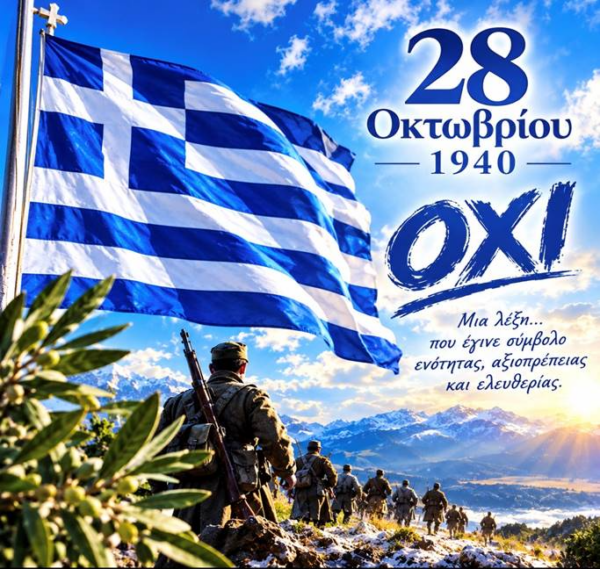 Δήμος Στυλίδας: 28η Οκτωβρίου – Ημέρα εθνικής υπερηφάνειας, ενότητας και μνήμης