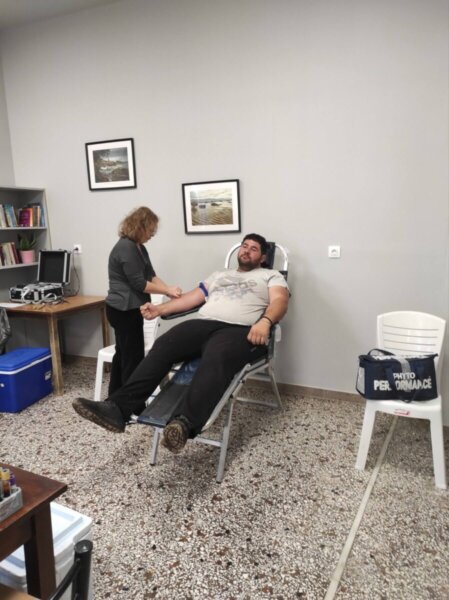 Εθελοντική αιμοδοσία στις Λιβανάτες του Δήμου Λοκρών